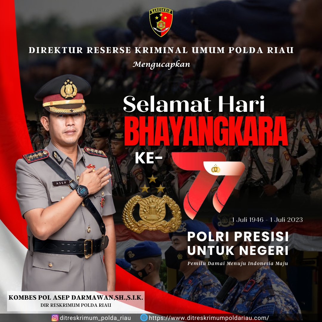 HUT BHAYANGKARA YANG KE-77